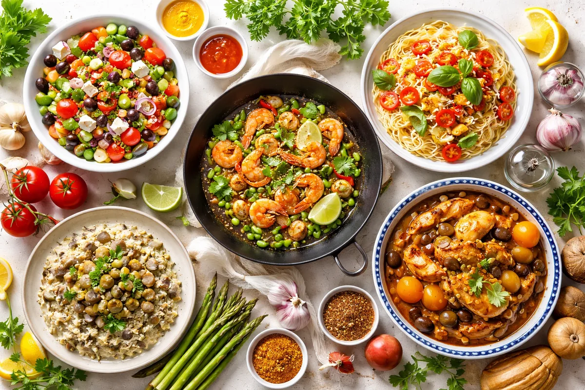 Comment découvrir la cuisine du monde à travers des recettes de saison