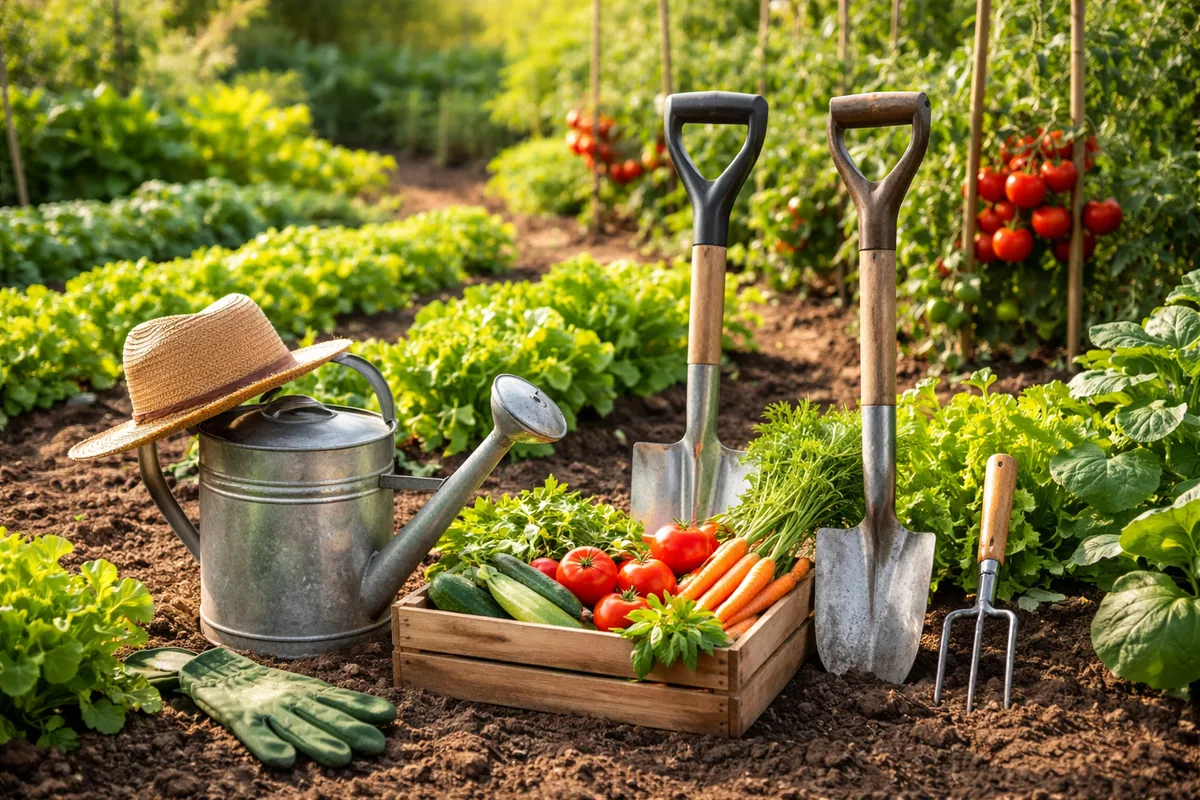 Quels outils de jardin choisir pour un jardin potager bio