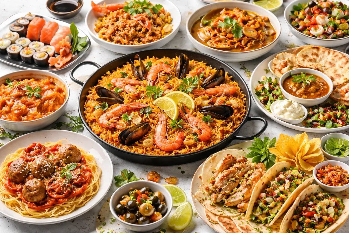 Quelles sont les meilleures recettes internationales à découvrir
