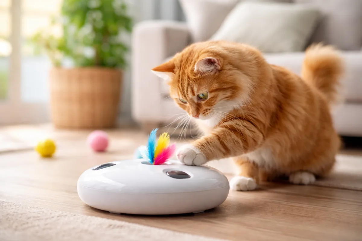 L'impact des jeux interactifs sur le bien-être des chats