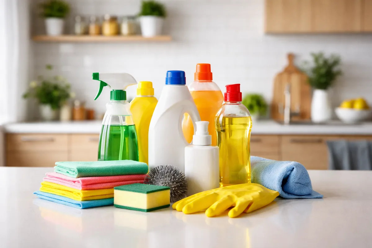 Comment choisir le bon produit pour le nettoyage de votre cuisine