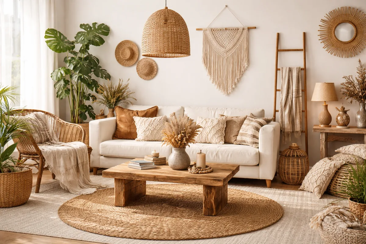 Créer une décoration bohème dans votre intérieur