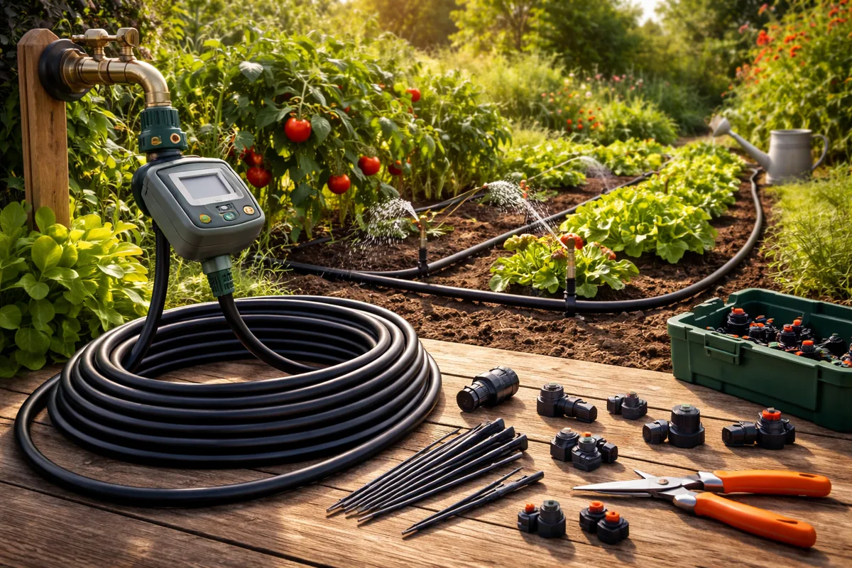 Comment construire un système d'irrigation pour son jardin soi-même