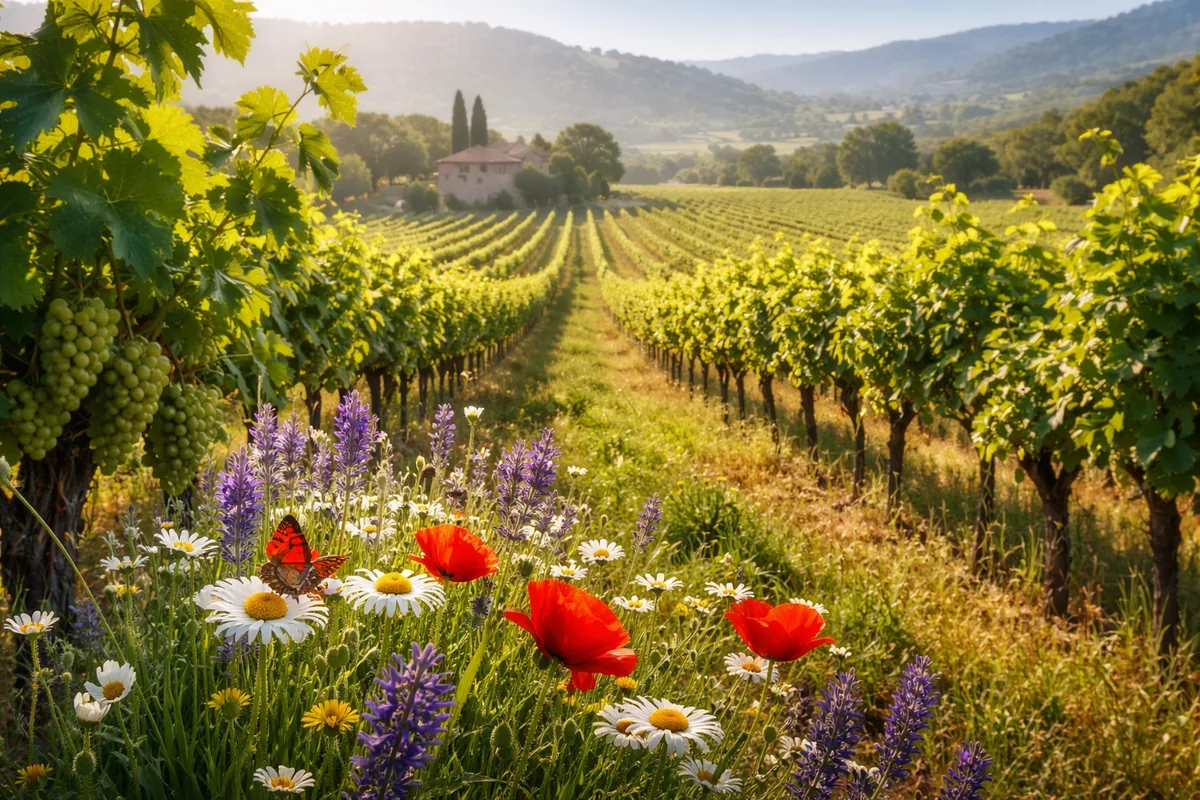 L'importance de la biodiversité dans les vignobles français