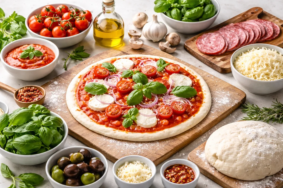 Comment choisir les ingrédients pour une pizza maison savoureuse